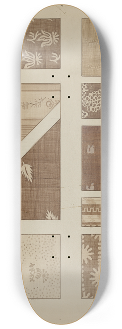Millia Davenport - Printed Cotton 8.25 inch art skate deck