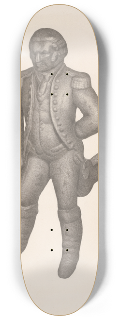 Milton Grubstein - Cast Iron Andiron 8.25 inch art skate deck