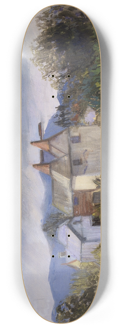 Mina Arndt - Oast houses, Motueka 8.25 inch art skate deck