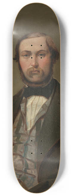 Moritz von Schwind - Bildnis des Stallmeisters Wilhelm Sachs 8.25 inch art skate deck