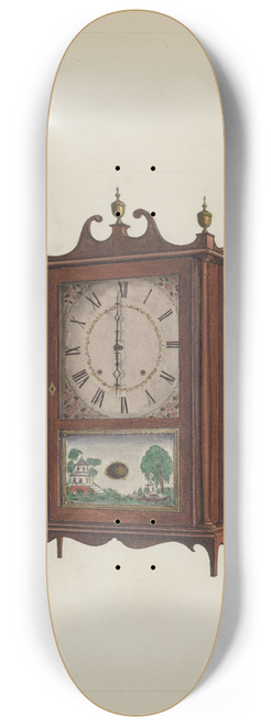 M. Rosenshield-von-Paulin - Shelf Clock 8.25 inch art skate deck