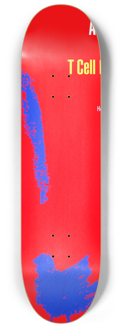 National Institutes of Health - A comparative analysis of T cell development 8.25 inch art skate deck