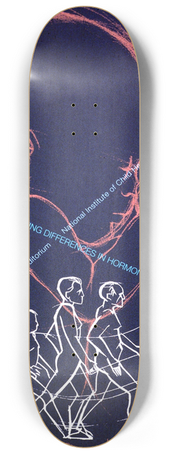 National Institutes of Health - Androgen receptors; exploiting differences in hormone action 8.25 inch art skate deck