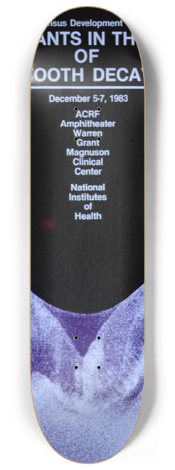 National Institutes of Health - Dental sealants in the prevention of tooth decay 8.25 inch art skate deck