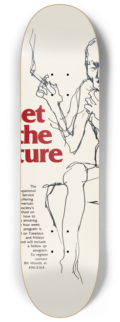 National Institutes of Health - Get the picture 8.25 inch art skate deck