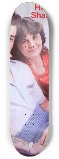National Institutes of Health - Happiness is sharing the gift of life; make a date to give blood, platelets and plasma today 8.25 inch art skate deck