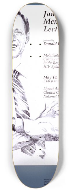 National Institutes of Health - Mobilization of community resources in the response to the HIV epidemic 2 8.25 inch art skate deck