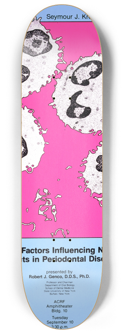 National Institutes of Health - Molecular factors influencing neutrophil defects in periodontal disease 8.25 inch art skate deck