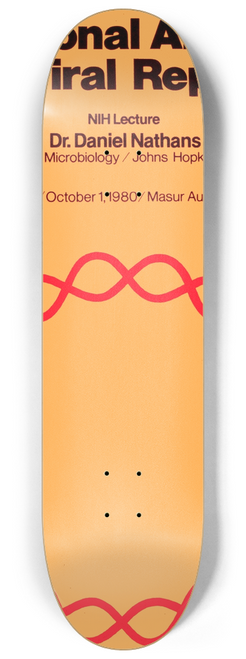 National Institutes of Health - Mutational analysis of a viral replicon 8.25 inch art skate deck