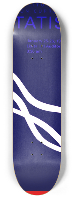 National Institutes of Health - National Institutes of Health conference on current topics in biostatistics 8.25 inch art skate deck