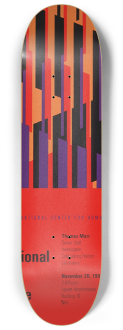 National Institutes of Health - New computational methods for genome analysis 8.25 inch art skate deck