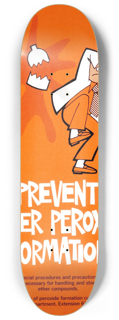 National Institutes of Health - Prevent ether peroxide formation 8.25 inch art skate deck