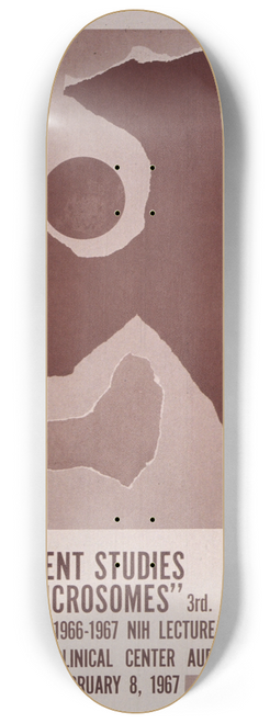National Institutes of Health - Recent studies on microsomes 8.25 inch art skate deck