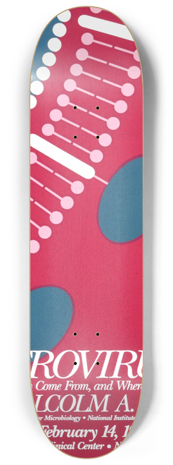 National Institutes of Health - Retroviruses; where did they come from, and where are they going 8.25 inch art skate deck