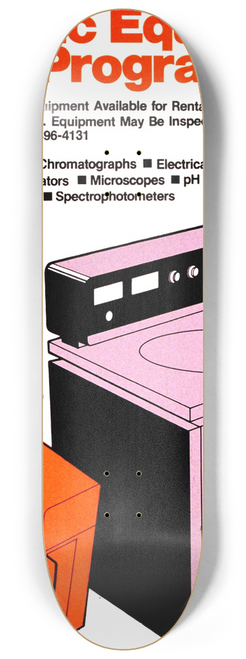 National Institutes of Health - Scientific equipment rental program 8.25 inch art skate deck