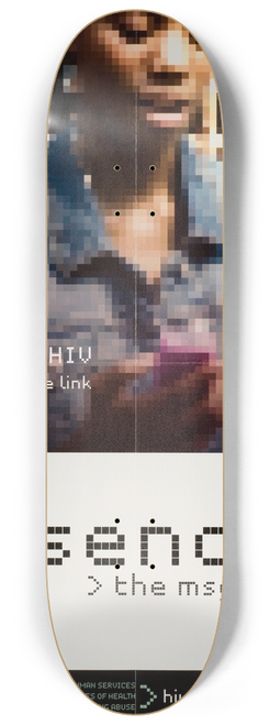 National Institutes of Health - Send the msg 8.25 inch art skate deck