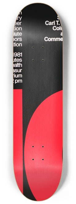 National Institutes of Health - Tenth anniversary Career Education Institute honors convocation 8.25 inch art skate deck