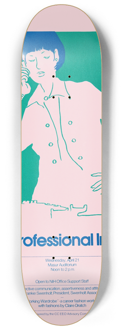 National Institutes of Health - The professional image II 8.25 inch art skate deck