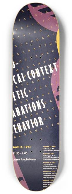National Institutes of Health - The socio-historical context of genetic explanations of behavior 8.25 inch art skate deck