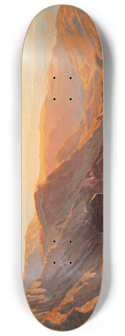 Anton Hlavacek - Blick Auf Das Karl-Ludwig-Haus Auf Der Rax 8.25 inch art skate deck