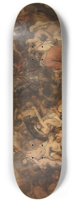 Nicaise De Keyser - Charles V Frees the Slaves in Tunis 8.25 inch art skate deck