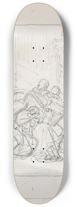 Nicaise De Keyser - Huguenots 8.25 inch art skate deck