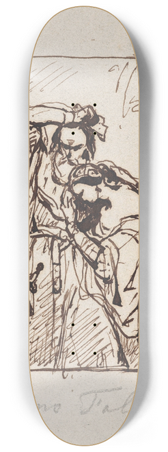 Nicaise De Keyser - Marino Faliero 8.25 inch art skate deck