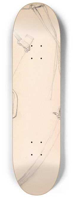 Nicaise De Keyser - Sabres 8.25 inch art skate deck