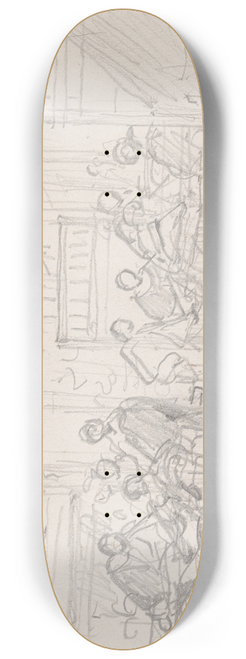 Nicaise De Keyser - The Correctors at Plantin 8.25 inch art skate deck