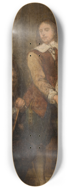 Nicaise De Keyser - The Sculptor Artus Quellinus I in Amsterdam 8.25 inch art skate deck