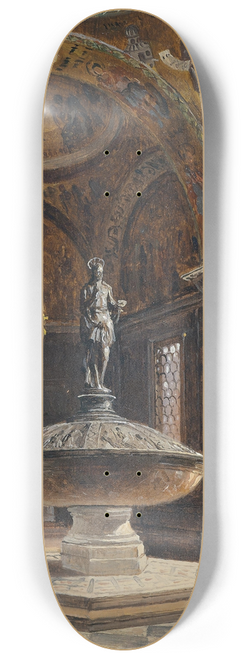 Antonietta Brandeis - Battistero di San Marco 8.25 inch art skate deck
