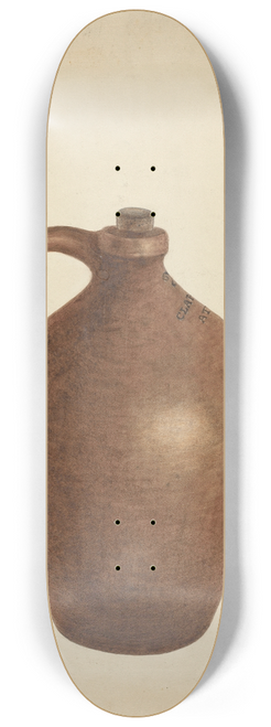 Nicholas Amantea - Stoneware Jug 8.25 inch art skate deck