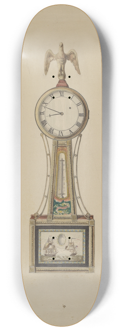 Nicholas Gorid - Banjo Clock 8.25 inch art skate deck