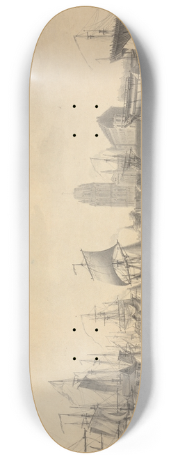 Nicholas Pocock - Bristol 8.25 inch art skate deck