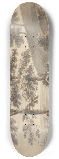 Nicholas Pocock - View from Ashton Meadows, Bristol 8.25 inch art skate deck