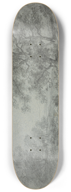 Antonie Waterloo - Tree section by the water 8.25 inch art skate deck