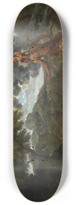 Nicolas Poussin - Blind Orion Searching For The Rising Sun 8.25 inch art skate deck