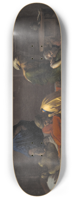 Nicolas Poussin - The Testament Of Eudamidas 8.25 inch art skate deck