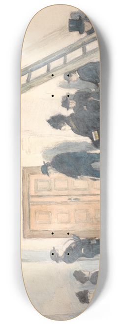 Niels Bjerre - Fra en landsbykirkes vbenhus 8.25 inch art skate deck