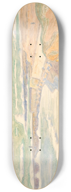 Niels Bjerre - Hfder ved Bovbjerg 8.25 inch art skate deck