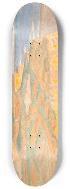 Niels Bjerre - Skrnterne og fyret ved Bovbjerg 8.25 inch art skate deck