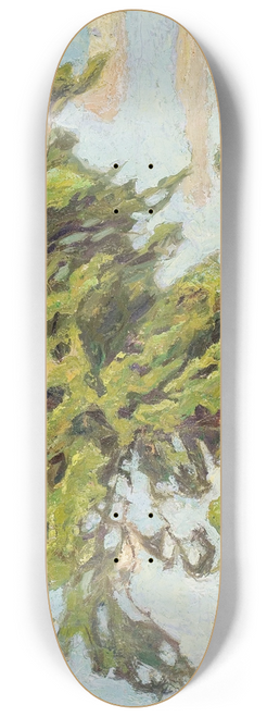 Nikolai Alexandrovich Tarkhov - Tree Outside the Village 8.25 inch art skate deck