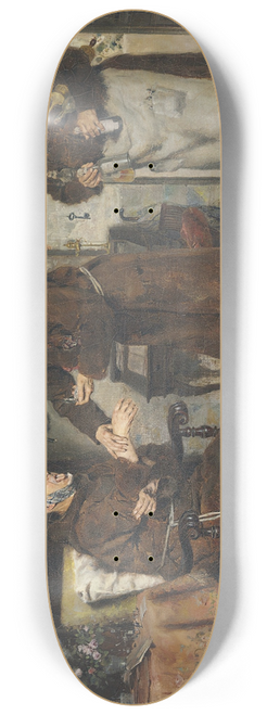 Antonio Casanova y Estorach - The Sick Monk 8.25 inch art skate deck