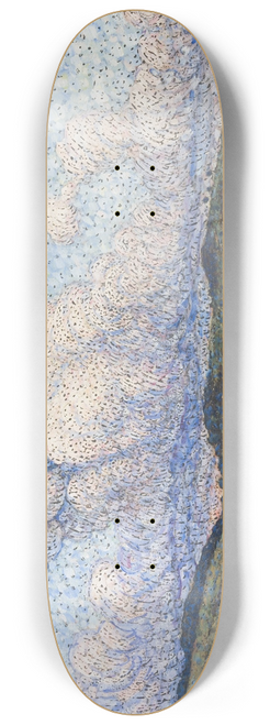 Nils Kreuger - Sunlit Clouds 8.25 inch art skate deck