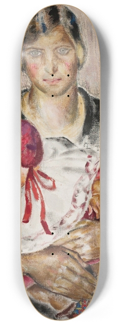 Nina Aleksandrowicz - Mother With A Child 8.25 inch art skate deck
