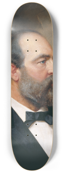 Ole Peter Hansen Balling - James Garfield 8.25 inch art skate deck