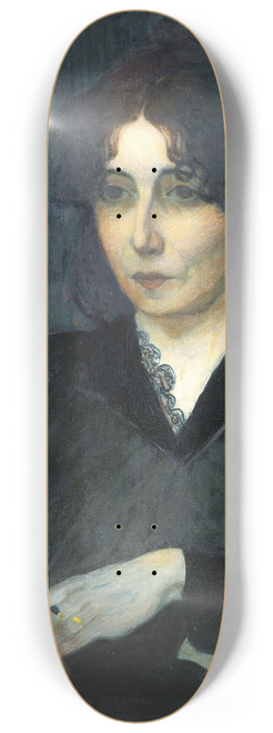 Olof Sager-Nelson - Portrait of Mme Huot 8.25 inch art skate deck
