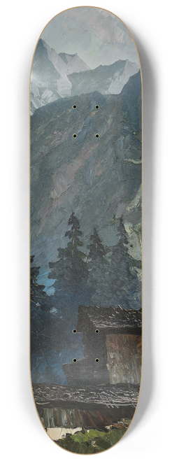 Oskar Mulley - Hochleger am Bergwald 8.25 inch art skate deck