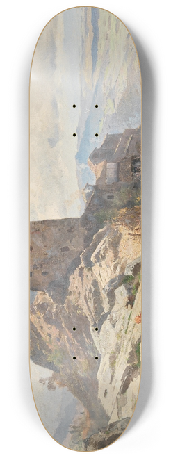 Othmar Brioschi - Lago Fucinio 8.25 inch art skate deck