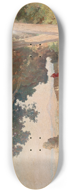 Othmar Brioschi - Morgensonne Villa dEste 8.25 inch art skate deck
